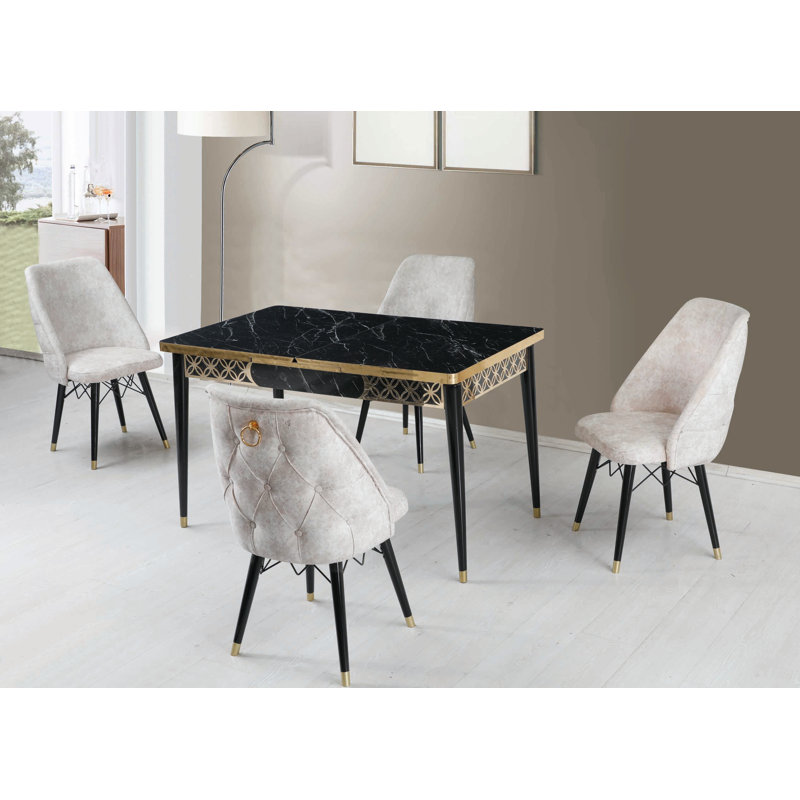 Mercer41 Riddlesr 7 Piece Extendable Dining Set Wayfair